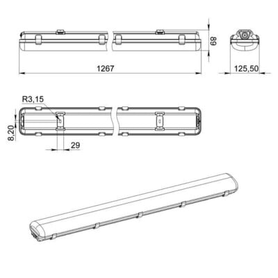   PROMLED  40 1250  12-24V AC/DC 3000  (,   )