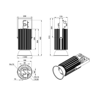   PROMLED  v2.0-100--4545-Ex (,  3)