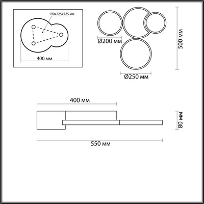   LUMION 5255/64CL LEDIO LN23 091 ,   (,  2)