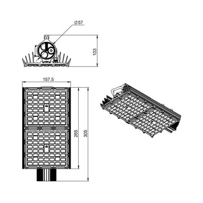   PROMLED  v2.0  100  5000 135*55 (,  5)