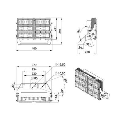   PROMLED  200 S 3000 130*30 (,  6)