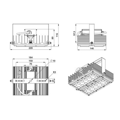   PROMLED  40 S 3000 25 (,  6)