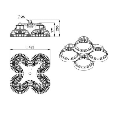   PROMLED   480 *4 M 3000 120 (,  5)