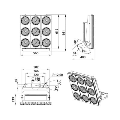   PROMLED  1000 D Box 3000 120 (,  6)