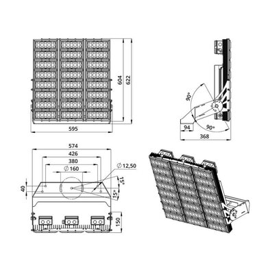   PROMLED  1000 S 3000 12 (,  6)