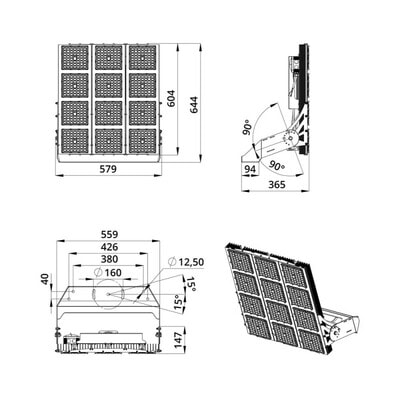   PROMLED  1000 S 4000 155*70 (,  6)