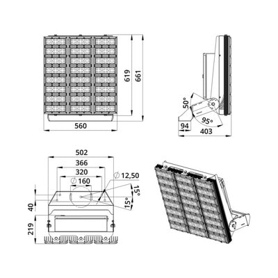   PROMLED  1000 S Box 3000 12 (,  6)