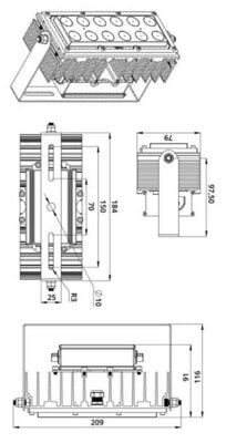   PROMLED  25 S CRI90 5700 90 (,  6)