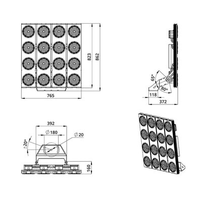   PROMLED  1600 D 3000 20 (,  6)