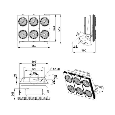   PROMLED  750 D Box 3000 60 (,  6)