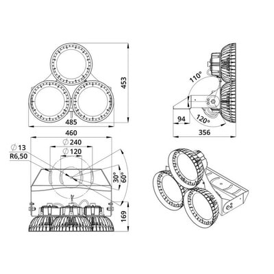   PROMLED   360 *3 M 3000 120 (,  6)