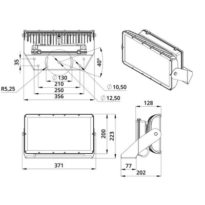   PROMLED  100 X RGBW DMX 3000 25 (,  6)