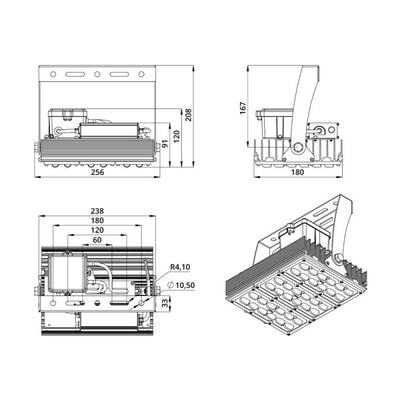   PROMLED  80 S CRI90 5700 100*30 (,  6)