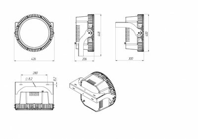   DIORA Diora Zevs PRO 400/55000 40 3K  (,  8)