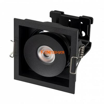   ARLIGHT CL-SIMPLE-S80x80-9W Warm3000 (BK, 45 deg) (Arlight, IP20 , 3 )