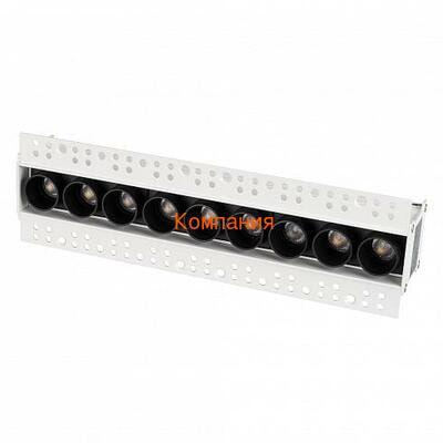   ARLIGHT MS-ORIENT-BUILT-TRIMLESS-TC-S38x277-20W Day4000 (WH-BK, 30 deg, 230V) (Arlight, IP20 , 5 )