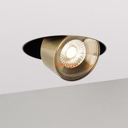 ARLIGHT SP-PLURIO-BUILT-TRIMLESS-R160-9W Day4000 (BK-ABRS, 36 deg, 230V) (Arlight, IP20 , 3 )