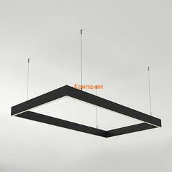   ARLIGHT ALT-LINEAIR-RECTANGLE-FLAT-UPDOWN-DIM-1375x785-140W Day4000 (BK, 100 deg, 230V) (Arlight, IP20 , 3 )