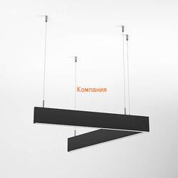   ARLIGHT ALT-LINEAIR-ANGLE-60-FLAT-UPDOWN-DIM-700x605-55W Day4000 (BK, 100 deg, 230V) (Arlight, IP20 , 3 )