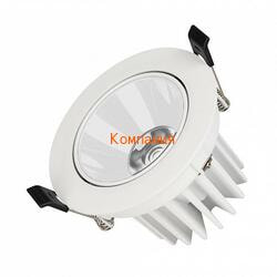   ARLIGHT MS-FORECAST-BUILT-TURN-R102-12W Warm3000 (WH-WH, 32 deg, 230V) (Arlight, IP20 , 5 )